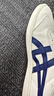 Onitsuka Tiger鬼塚虎TOKUTEN SLIP-ON夏季休閑鞋一腳蹬德訓(xùn)鞋 米色/藍(lán)色 38 曬單實(shí)拍圖