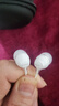 索尼（SONY） MDR-EX15LP 有線(xiàn)耳機3.5mm接口入耳式 監聽(tīng) 睡眠 手機音樂(lè )耳機電腦筆記本手機適用 白色 曬單實(shí)拍圖