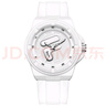 斐樂（FILA）新款手表潮流學(xué)生石英表時(shí)尚硅膠女表運(yùn)動(dòng)潮流男表情侶表6574 【白色】FLM38-6574-002F 曬單實(shí)拍圖