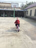 鳳凰兒童自行車男女寶寶小孩兒童車公主款幼兒腳踏單車 美人魚 95%已安裝【輻條輪】桃紅色 16寸【適合105-140cm】 曬單實拍圖