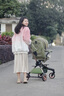 beunty巴比特嬰兒推車0-6歲可躺可坐2025新款嬰兒車雙向減震寶寶手推車溜娃車 【星空綠】雙向舒適頭等艙+餐盤 曬單實(shí)拍圖