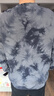 杰克·瓊斯（JACK&JONES）秋季新款美式復(fù)古風(fēng)扎染潮流肌理華夫格棉彈衛(wèi)衣男寬松套頭衫男裝 知更鳥灰E40 常規(guī) 知更鳥灰E40 M 175 曬單實(shí)拍圖
