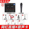 V8聲卡套裝 主播直播設(shè)備聲卡手機快手唱歌麥克風(fēng)話筒全套全民k歌神器抖音吃雞直播電腦外置聲卡 V8聲卡+E300麥套裝(高配版) 曬單實拍圖