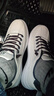 回力瑞男鞋2025新款秋冬小白潮鞋運動(dòng)休閑板鞋男款潮流百搭鞋子男士皮鞋 白灰 39 曬單實(shí)拍圖