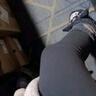 南極人【輕奢系列】南極人收腹提臀瑜伽褲 高腰打底褲女鯊魚(yú)褲  黑色 XL 曬單實(shí)拍圖