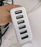 品勝多口USB充電器插座30W快充頭六口充電頭插頭適用蘋果iPhone16/15pro華為P70小米iPad平板手表 30W六口桌面充電器 曬單實拍圖