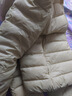 特步（XTEP）兒童童裝男女童通碼親膚零壓力輕暖連帽羽絨服 深?yuàn)W藍(lán) 150cm 曬單實(shí)拍圖