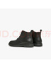 他她（TATA）冬商場同款經(jīng)典系帶馬丁靴女黑色百搭炸街小短靴WXL01DD3 黑色（單里） 36 曬單實拍圖