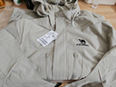 駱駝（CAMEL）三防戶(hù)外登山服男加絨連帽防潑風(fēng)衣外套 J14CATLG653 巖石黃 XL 曬單實(shí)拍圖