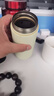 特美刻（TOMIC）茶水分離保溫杯男士茶杯便攜養(yǎng)生車載悶茶杯泡茶杯畢業(yè)季禮物 【純鈦內(nèi)膽+鈦茶隔】黑白520ml 曬單實(shí)拍圖