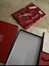 天絲巾畫(huà)本命年紅色羊毛圍巾冬款男女通用中國紅馬年保暖圍脖年會(huì )禮物禮盒 歡喜紅 曬單實(shí)拍圖