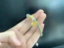 珍·尚銀中國黃金四葉草S925銀手鏈串女七夕情人節(jié)禮物生日送女友老婆媽媽 【幸運四葉草】和田玉·銀手鏈 中國黃金正品保障 曬單實拍圖