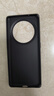OPPO適用oppo findx6原裝手機(jī)殼配保護(hù)廠(chǎng)find x6硅膠軟套o(hù)ppofindx6 OPPO Findx6黑色手機(jī)殼 曬單實(shí)拍圖