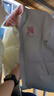 NJTD美式設(shè)計感粉色羊羔毛拼接羽絨服女冬季新款加厚學(xué)生面包服外套 米白色 L 曬單實拍圖