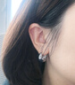 Lnieer素圈耳環(huán)耳扣簡(jiǎn)約冷淡風(fēng)耳圈金色歐美高級感2025新款秋冬水滴耳飾 素圈水滴耳環(huán)【金色】 曬單實(shí)拍圖