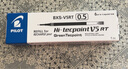 日本pilot百樂筆芯BXS-V5RT開拓王按動V5中性筆替換芯 適用BXRT-V5/果汁筆/B2P 黑色 6支裝 曬單實拍圖