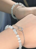寧玥兒情人節(jié)禮物雙層星月手鏈女輕奢感小眾手串疊戴兩件套送女友老婆 雙層星月手鏈  J254 曬單實(shí)拍圖
