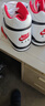 耐克（NIKE）官方艦店男鞋新款運(yùn)動(dòng)鞋AIR FLIGHT 89氣墊休閑鞋AJ4兄弟籃球鞋 白/黑/大學(xué)紅/AJ4兄弟款 40 曬單實(shí)拍圖