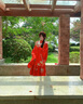 神獸王國解雨臣cos服幼年全套 花嫁明制立領(lǐng)對襟長衫齊腰云肩秋冬二次元 全套(衣服+麥穗+假發(fā)) S 曬單實拍圖