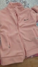 皮爾卡丹2025年新款【雙面絨】開(kāi)衫拉鏈寬松外套秋冬中年加絨保暖衛衣女裝 粉色 M 建議80-110斤 曬單實(shí)拍圖