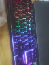 前行者GX30Z真机械手感游戏键盘鼠标套装有线静音薄膜键鼠台式电脑网吧笔记本办公背光USB外接外设 黑色彩虹背光键盘+YX110游戏鼠标+耳机 实拍图