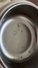 英氏（YEEHOO）輔食碗 嬰兒專(zhuān)用注水保溫碗恒溫不銹鋼兒童餐具吸盤(pán)碗恒溫碗 智能顯溫【不銹鋼內膽】 曬單實(shí)拍圖
