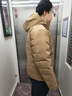The North Face北面羽絨服男戶外600蓬鵝絨高蓬保暖外套83UM 棕色/173 L 曬單實(shí)拍圖