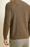 百斯盾莫代爾針織衫男2025秋冬新款暖柔綿羊毛半高領(lǐng)高彈純色厚款長(cháng)袖衫 深駝色-KD3A0512742 XL 52碼/180/100A) 曬單實(shí)拍圖