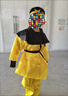 潮夢城孫悟空服裝套裝兒童孫行者西游記衣服猴子齊天大圣演出服美猴王 主圖款 110 曬單實拍圖