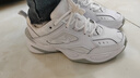 耐克女子輕便老爹鞋冬季緩震舒適運動(dòng)鞋NIKE M2K TEKNO AO3108 100白/白-白金色 38 曬單實(shí)拍圖