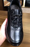 MAGIOPY高端品牌男鞋2026新款高檔真皮運動(dòng)鞋男軟底增高休閑皮鞋子男 黑色【皮鞋碼】 42 (260mm) 曬單實(shí)拍圖