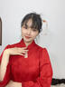 兩世歡新中式紅色喜慶新娘發(fā)簪旗袍步搖頭飾訂婚簪子女古風配敬酒服發(fā)飾 曬單實拍圖