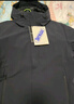 利郎強防水高透濕羽絨服男連帽冬季保暖男士外套 黑灰 XL175/92A  曬單實(shí)拍圖