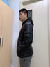啄木鳥(niǎo)輕薄羽絨服男冬季男士保暖外套羽絨襖子百搭棉寬松休閑服白鴨絨 灰色（18819立領(lǐng)） XL （120-140斤） 曬單實(shí)拍圖