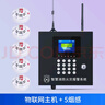 安創(chuàng)佳 煙霧報警器火災(zāi)報警系統(tǒng)聯(lián)動遠程無線煙感商用工廠學(xué)校免布線 報警主機+無線煙感*5 曬單實拍圖