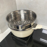 Dondoks德國鈦上鈦無涂層湯鍋家用不粘鍋陶瓷雙耳燉煮鍋燃?xì)怆姶艩t通用 鈦上鈦湯鍋【雙蒸籠款】 28cm 曬單實(shí)拍圖