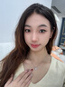 尚福鑫珠寶銀飾項鏈女小兔子輕奢高級感精致頸鏈搭配裙子吊帶送女友生日禮物 小兔子項鏈 銀色 925銀 曬單實(shí)拍圖