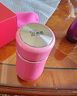 希諾（heenoor）保溫杯女士官方旗船店茶杯子女生高顏值可愛(ài)便攜學(xué)生水杯 魔幻粉 300ml 曬單實(shí)拍圖