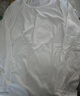 布衣傳說(shuō) 280g蘭精莫代爾 圓領(lǐng)長(cháng)袖t恤男士百搭純色打底衫上衣服 白色 M 曬單實(shí)拍圖