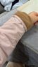森馬（Semir）[商場(chǎng)同款]棉服女中長(cháng)款輕薄寬松拼接翻領(lǐng)2024冬棉衣101724112007 曬單實(shí)拍圖