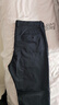 雅戈爾（YOUNGOR）休閑褲男DP棉免燙不易皺褲子自然垂順易打理新品 VCDP329979AWA黑色 35 86A 曬單實拍圖