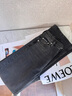Calvin KleinJeans四季款女士潮流美式復(fù)古ck微彈洗水高腰闊腿牛仔褲J224475 1BY-牛仔深灰 27 曬單實(shí)拍圖