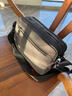 袋鼠單肩包男新款2026正品休閑通勤斜挎包商務(wù)大容量背包挎肩包男包潮 黑色 曬單實(shí)拍圖