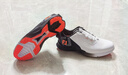 FootJoy高爾夫球鞋男鞋F(xiàn)J全新Fuel運(yùn)動(dòng)輕量golf無(wú)釘鞋運(yùn)動(dòng)防滑耐磨鞋子 55435[旋鈕款]-白/黑/橙 45 碼=美碼9.5碼 曬單實(shí)拍圖
