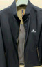 皮爾卡丹（pierre cardin）夾克男秋冬外套休閑上衣中老年行政外套商務(wù)爸爸裝 黑色 4XL 曬單實(shí)拍圖