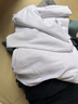 莫代爾男士運動(dòng)打底背心青年冰感夏薄款健身汗衫精梳棉寬松吸汗舒適透氣 白色 XL (175) 曬單實(shí)拍圖