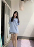 矜持范新款運動(dòng)短褲女夏季寬松高腰顯瘦闊腿褲韓版休閑瑜伽跑步外穿熱褲 9050#灰色 L 建議101-120斤 曬單實(shí)拍圖