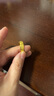賽菲爾 黃金戒指男足金福祿壽喜財(cái)大氣顯寬面男戒 活口 約6.67克  曬單實(shí)拍圖
