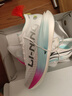 李寧飛電5 ELITE丨beng輕彈科技跑鞋男女鞋全掌碳板競速比賽跑步鞋 標準白/熒光玫紫紅-6 46 曬單實(shí)拍圖