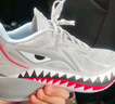 LI-NING KIDS李寧音速12兒童籃球鞋男童中大童防滑耐磨實戰(zhàn)球鞋青少年運動鞋 迷霧灰 38  內(nèi)長約24.9cm適合腳長23.9cm 曬單實拍圖
